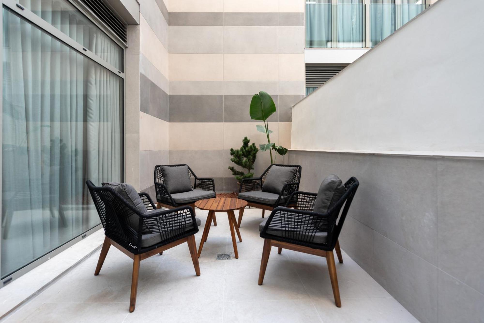 Dorm4You Arena Terraza 04 Valencia Exterior foto